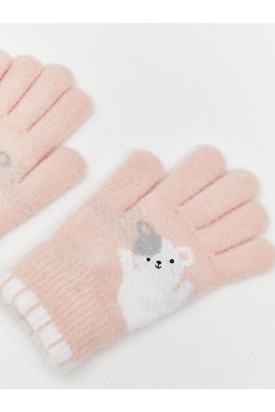 LC Waikiki Animal Embroidered Boys' Gloves (W5)