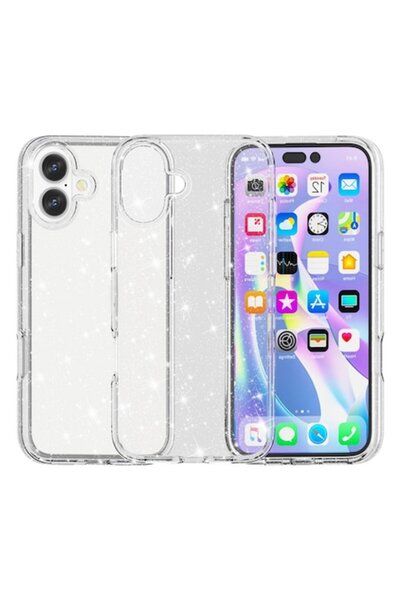 Optim Solution Husă TPU Dazzle pentru Apple iPhone 17, Design Strălucitor, Ba...