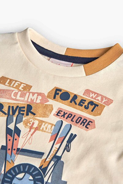 LC Waikiki Erkek Çocuk Ataç Baskılı Tshirt