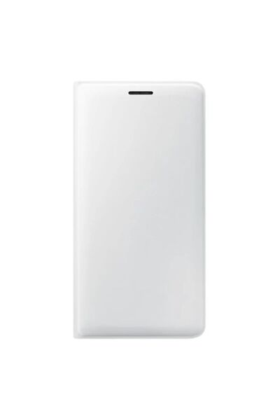 Samsung Flip Wallet Protective Case for Galaxy J3 2016 (J320), White