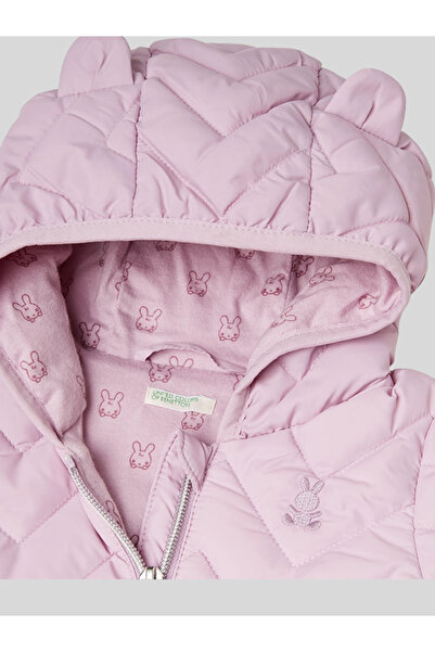 Benetton Unisex Baby Coat 1-18 Months Pink