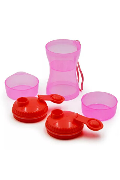 Perfect Home Travel bottle, water bowl and dog food 330ml