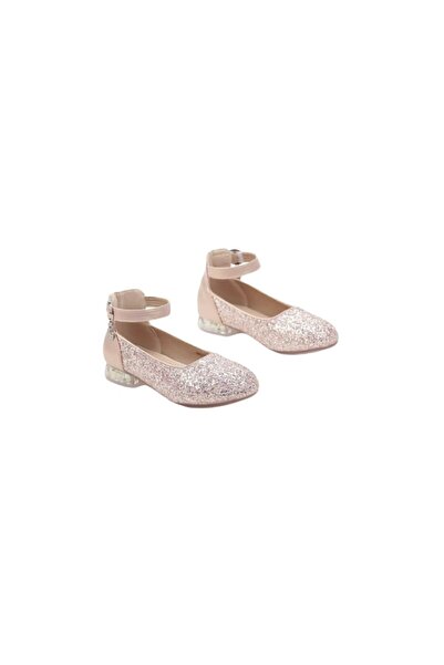 Apawwa Elegant High Heel Shoes with Glitter, M518-2, Pink, Size 30 EU
