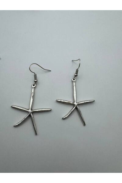 Herşey Nota Star Figured Women's Earrings – Elegant and Sparkling Design