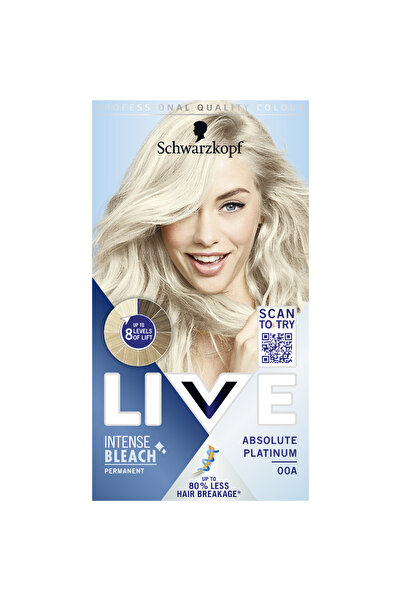 Live Decolorant Schwarzkopf Color 00A, Absolute Platinum, 142,5 ml