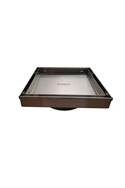 Danube Home مصرف ميلانو للأرضيات المخفي من الفولاذ المقاوم للصدأ، مقاس ١٠×١٠ ...