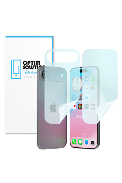Optim Solution Folie Hidrogel Fata-Spate pentru Apple iPhone 17 Air