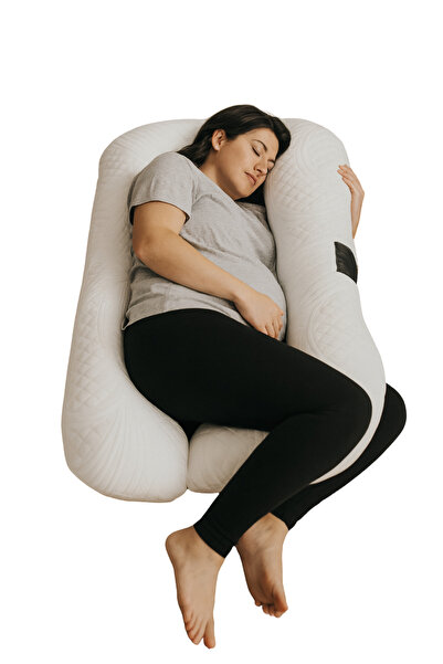 zishtekstil وسادة الحمل هاجل ذات 5 مناطق داعمة مع قماش سرير لوسانتا