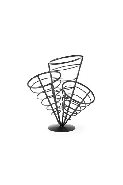 HENDI Suport pentru 3 pungi de cartofi prăjiți / chipsuri 270x270x(H)280 mm,