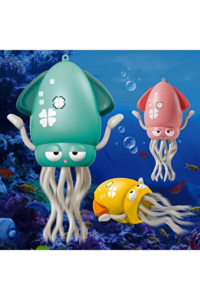 Flippy Dancing Octopus, Flippy, +3 Years, 3 Modes, ABS, USB Charging, with Fishing Rod Included, 12.6 x 7.6