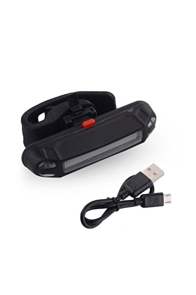 Carsons Lampă frontală LED COB, reutilizabilă USB, 5 moduri de iluminare, neagră