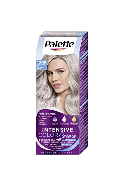Palette Schwarzkopf Intensive Color Creme 10-19 Cool Silver Blonde Bleach, 110 ml