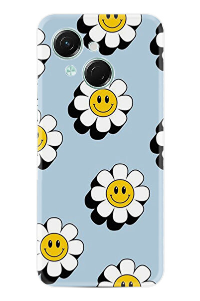 TECNO Spark Go 1 2025 Kılıf Boutique Baskılı Resimli Gülen Papatyalar Pcode -023