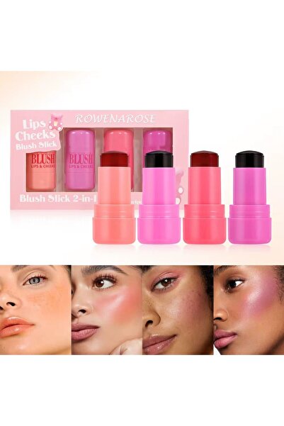 ROWENAROSE 4lü Set Tint Jel Allık