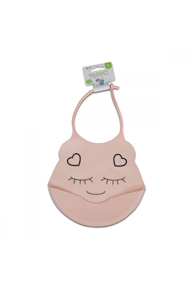 Cangaroo Baveta din silicon Nugget Pink