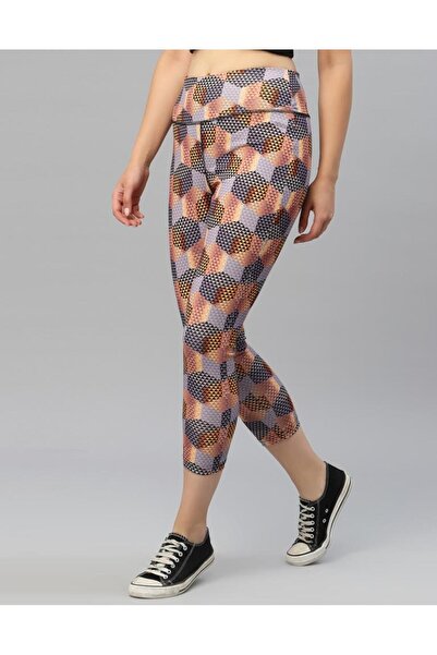 iza Lavender Printed Track Pant