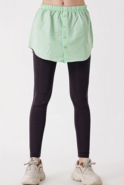 Hiccup Bdart Buttoned Hooded Relaxed Fit Crop Hoodie