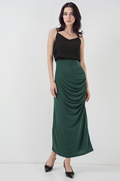 Hiccup Fusta midi din jerseu cu acoperire BDART