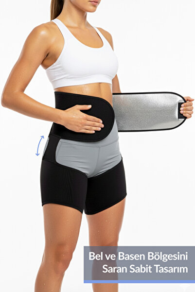 modalarge Termal Bel ve Basen Korsesi Termal İçlik Terleten Korse Zayıflatan ...