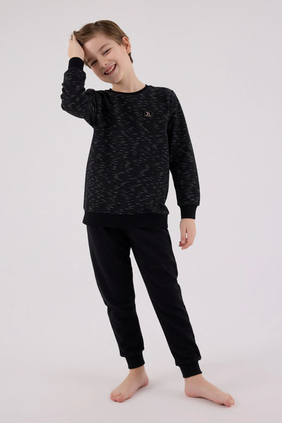 fantastik store Arnetta 3504-2 Boys' Long Sleeve Pajama Set