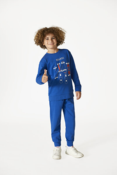 Elsima A-3401 Model Boys' Pajamas Winter