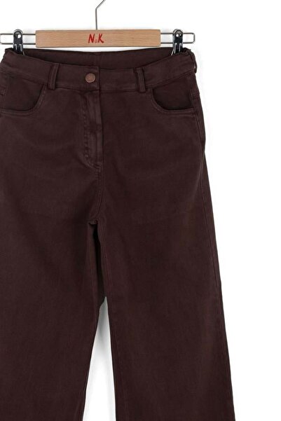 NK Girl's Manche Pants 8-14 Years Brown