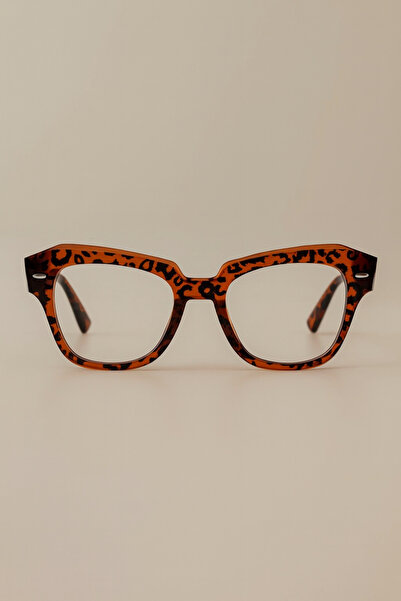 Eyesofia Ogiyani Leopard Frame Blue Block Blue Light Filter Glasses