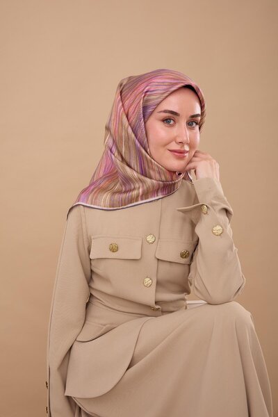 Silk Home Eșarfă din mătase twill 11484-42