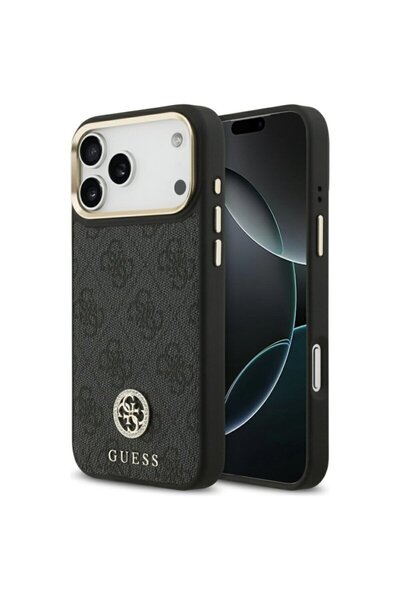 Guess Γνήσια θήκη iPhone 17 Pro Max, σκληρή θήκη 4G, με λογότυπο Strass, MagS...