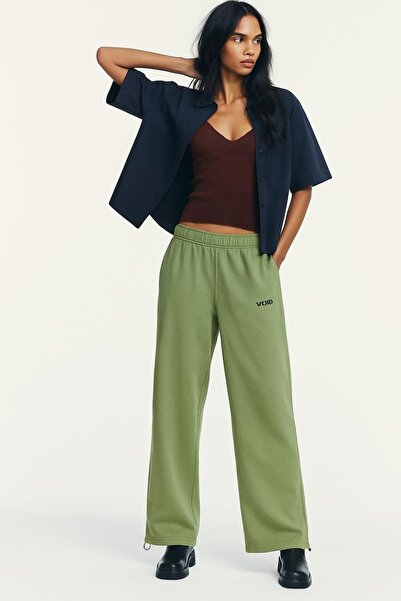 HAKKE Three-thread void print trackpants