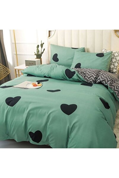 Casa de Vis Bed linen set, 1 person, 140 x 200 cm, with elastic, satin finish...