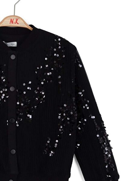 NK Girl's Moonlight Jacket 8-14 Years Black