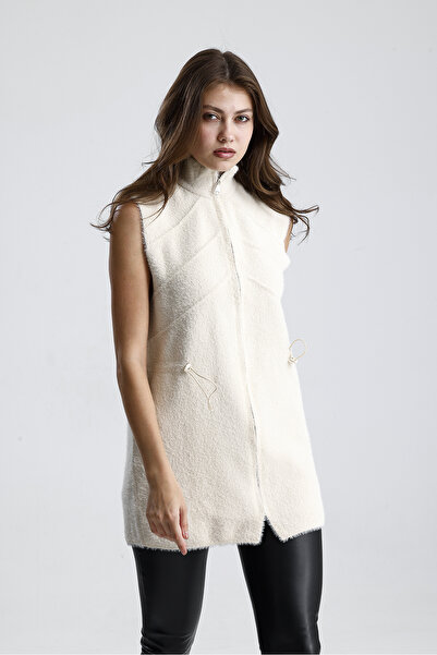 AYMİSS BELİ STOPERLİ FERMUARLI YELEK