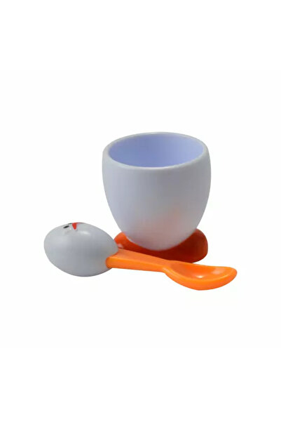 Perfect Home Chicken Design Egg Holder with Spoon
