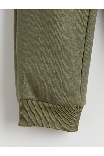 LC Waikiki Khaki Elastic Waist Basic Boys' Sweatpants