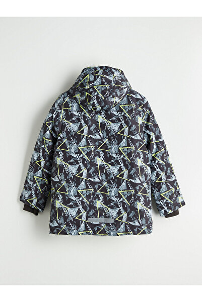 LC Waikiki Antrasit Kapüşonlu Erkek Çocuk Mont