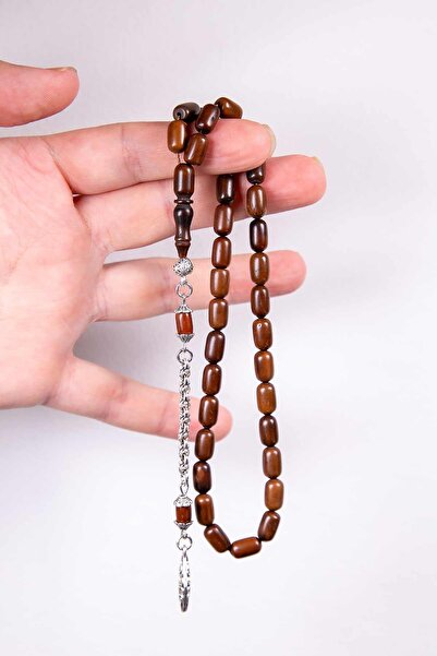 TESBİHKENTİ Kapsül Tane Tek Püsküllü Kınalı Kuka Tesbih