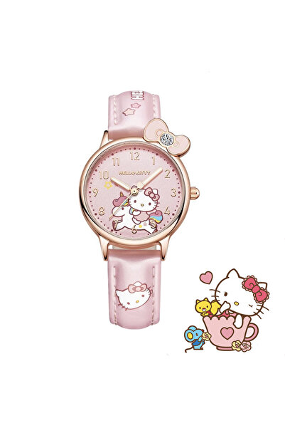 Choice4 ساعة سانريو هالو كيتي كاواي كورومي سينامورول كوارتز كاجوال فاشن ميلود...