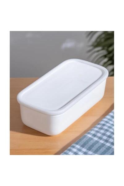 ACAR Nora Dikdörtgen Kapaklı Kase - 19 cm MST542