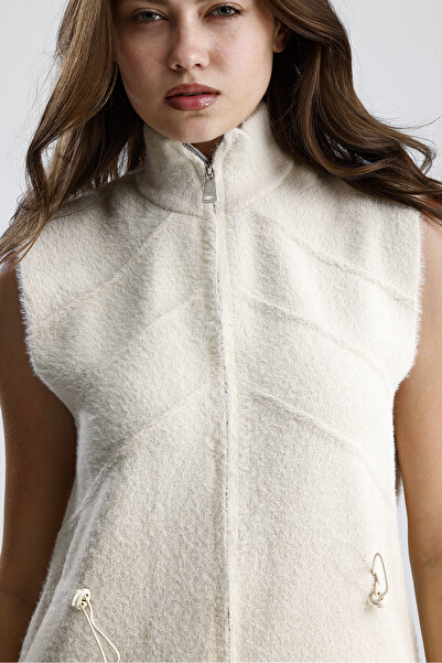 AYMİSS BELİ STOPERLİ FERMUARLI YELEK