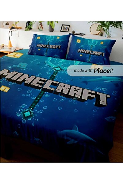 Elmas Dizayn طقم غطاء لحاف للأطفال مقاس 160 × 240 سم من القطن للألعاب