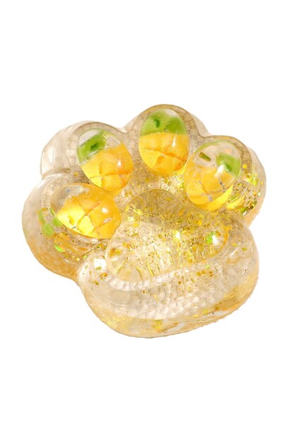 The Hub Jucarie Antistres Squishy, Labuta de Pisica Squeeze Toys, cu Revenire Lenta, 7.5 cm, Model 270525