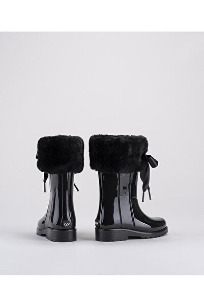 IGOR Campera Charol Soft Kids Rain Boots Black