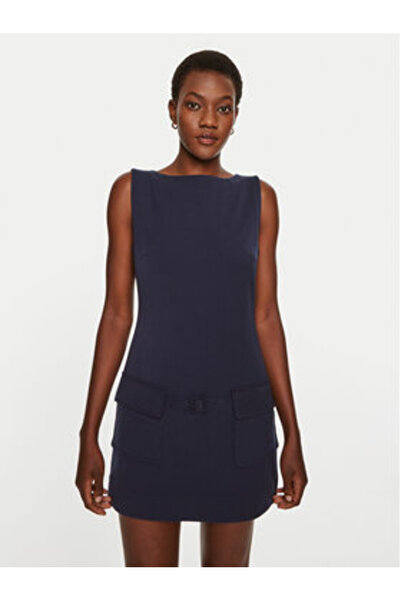 STAUD Rochie de zi cu zi pentru femei R24P2246ST Albastră