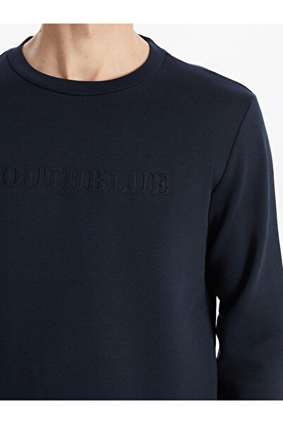 LC Waikiki Ανδρικό φούτερ με στάμπα Crew Neck (W5)