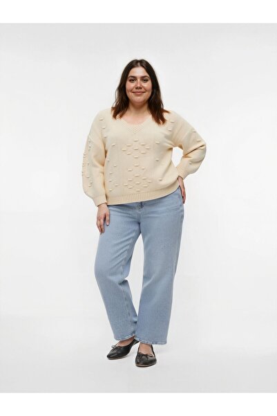 Veromoda Curve Strickpullover VMCKAIA Pullover