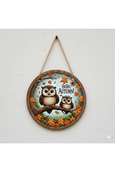 Dekor Vagonu زخرفة باب بتصميم خاص بموضوع 'مرحباً يا الخريف'