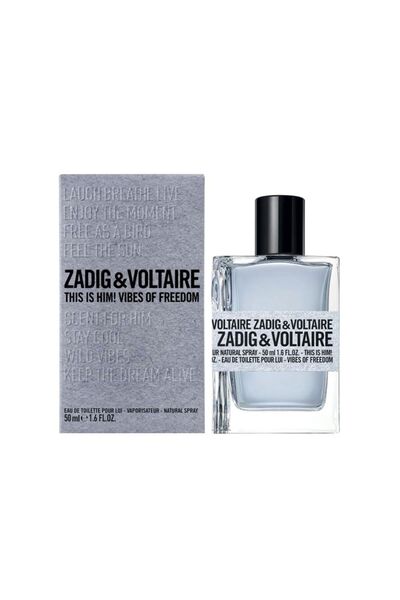 ZADIG & VOLTAIRE This Is Him! Vibes Of Freedom For Men Eau De Toilette 50Ml