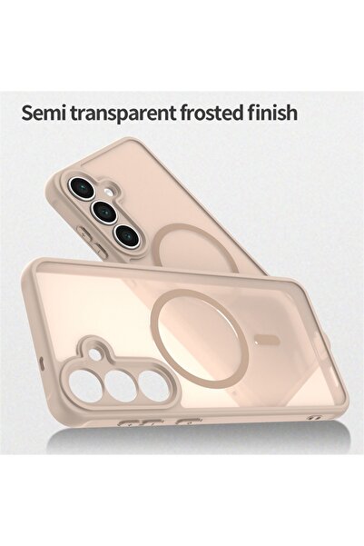 SKYDDAR INNOVATION Θήκη για Samsung Galaxy A17 5G, HaloFrost MagSafe II, Αντικραδασμική, σετ αυτοκόλλητων, Χρυσή