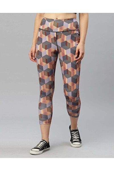 iza Lavender Printed Track Pant